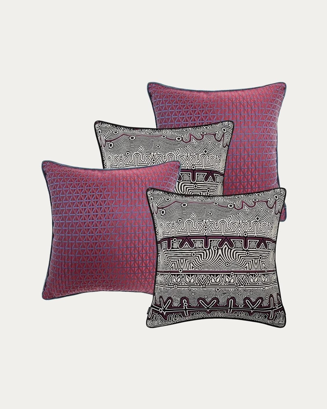 Zain Bundle bundle - indoor in black, silver and purple, shown in a product front view as image 1