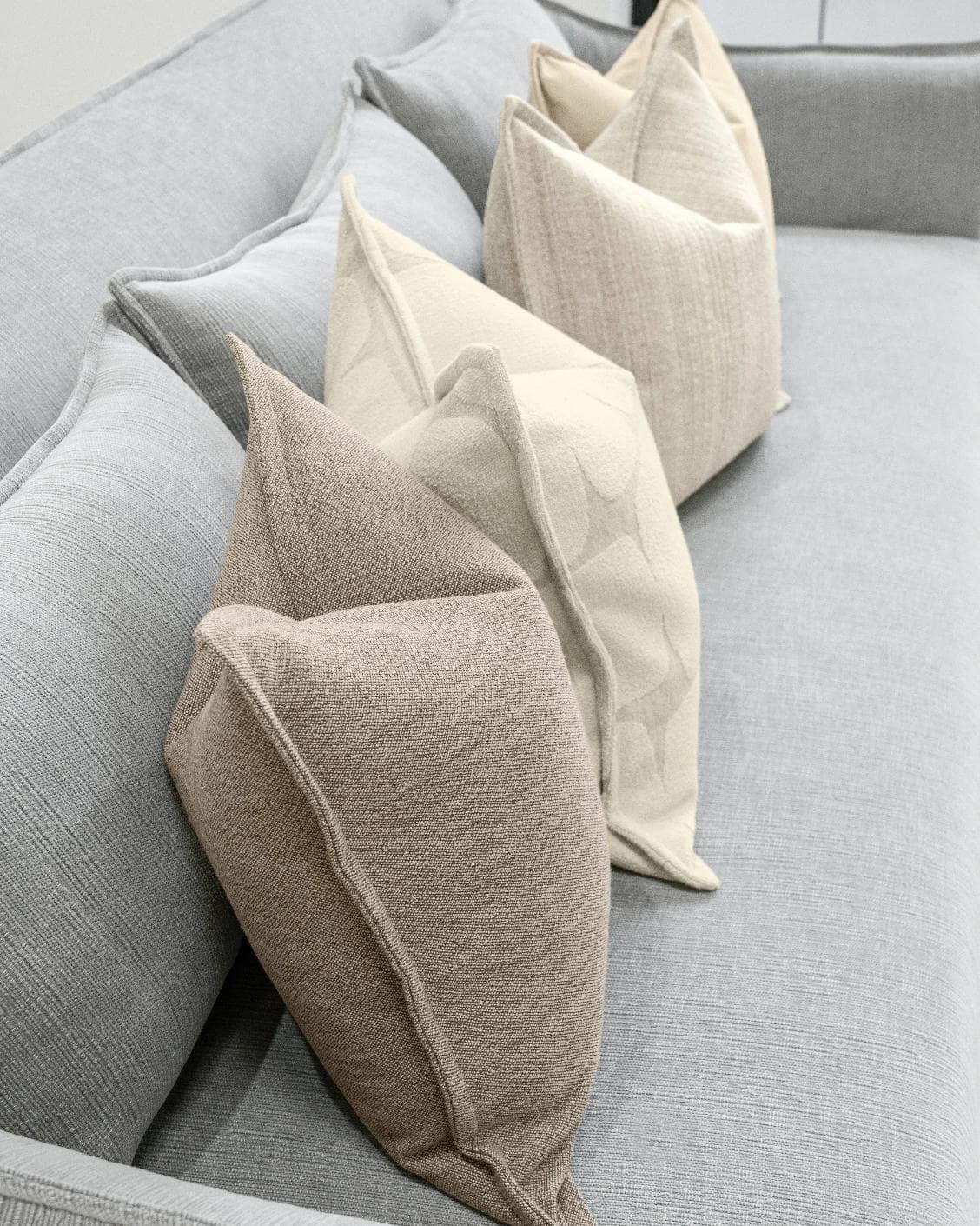 Zarrin Bundle cushion, shown in a product left view as image video image