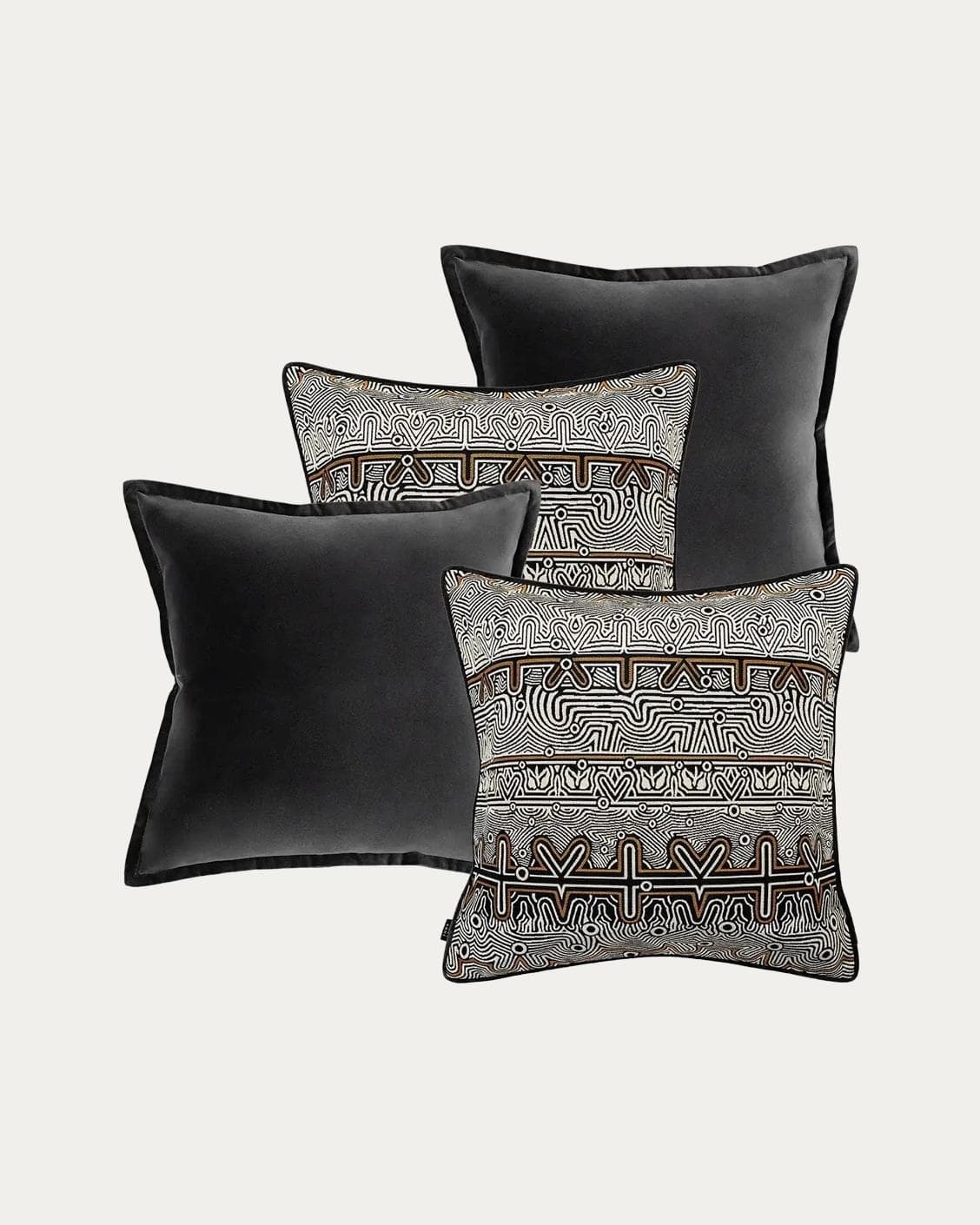 Zayn Bundle bundle - indoor in black, grey and silver, shown in a product front view as image 1