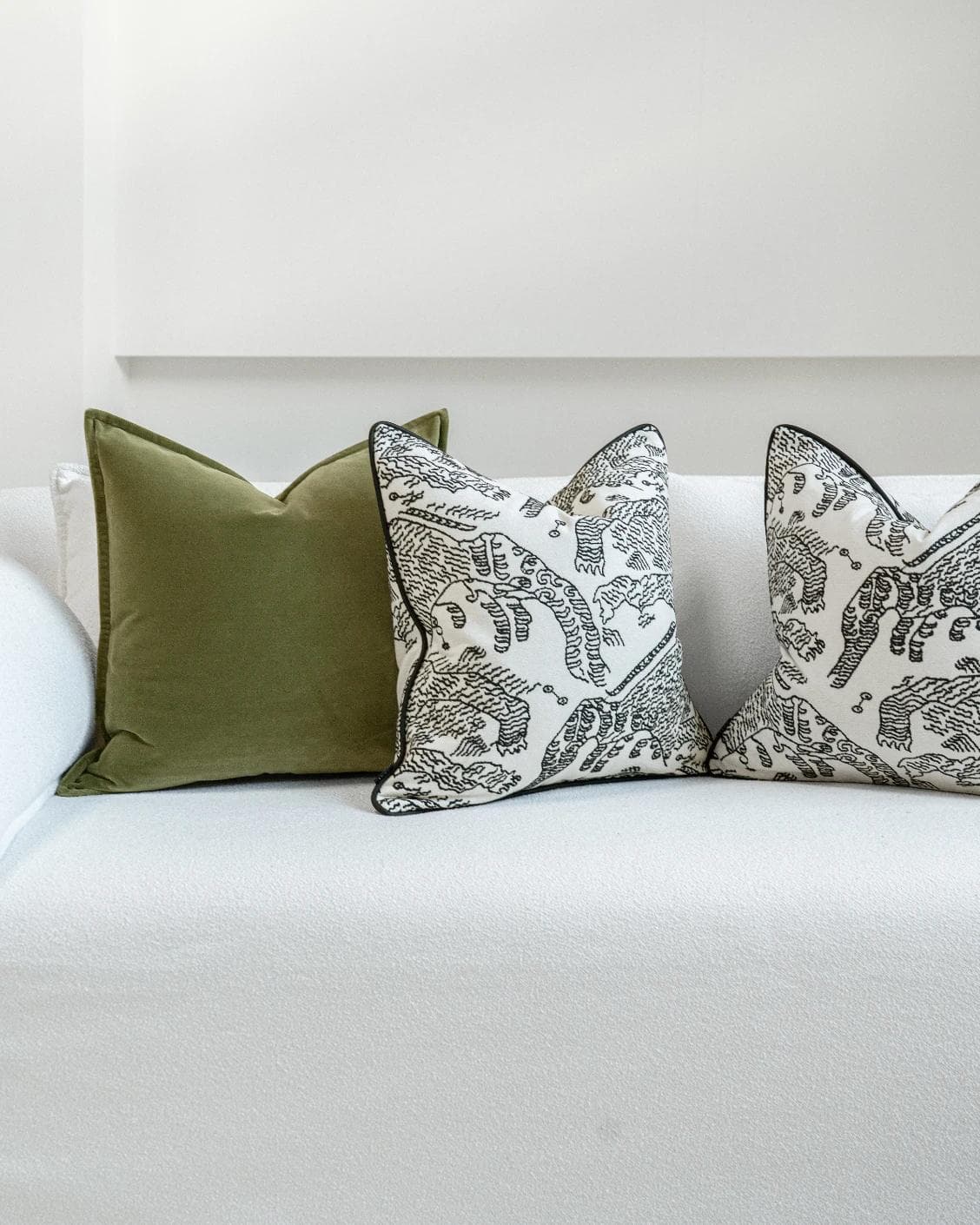 Zena Bundle cushion, shown in a product front view as image 6