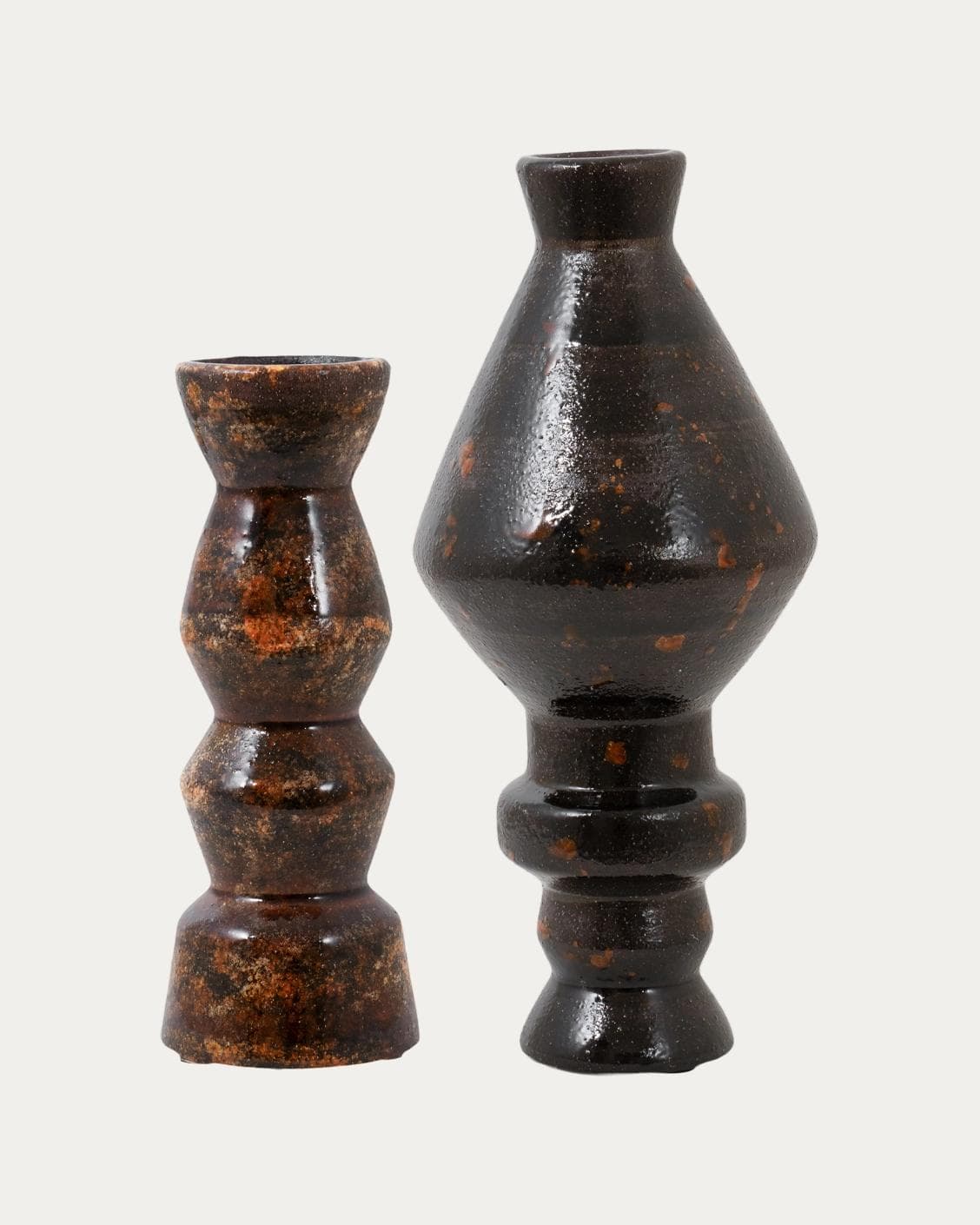 Zenith Terra Bundle statues and sculptures in brown and black, shown in a product front view as image 1