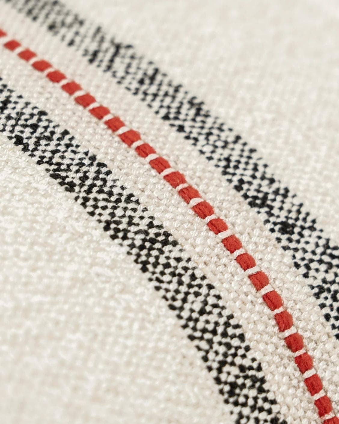 Zia Hodler cushion in multicolour and ivory, shown in a product close-up as image 6