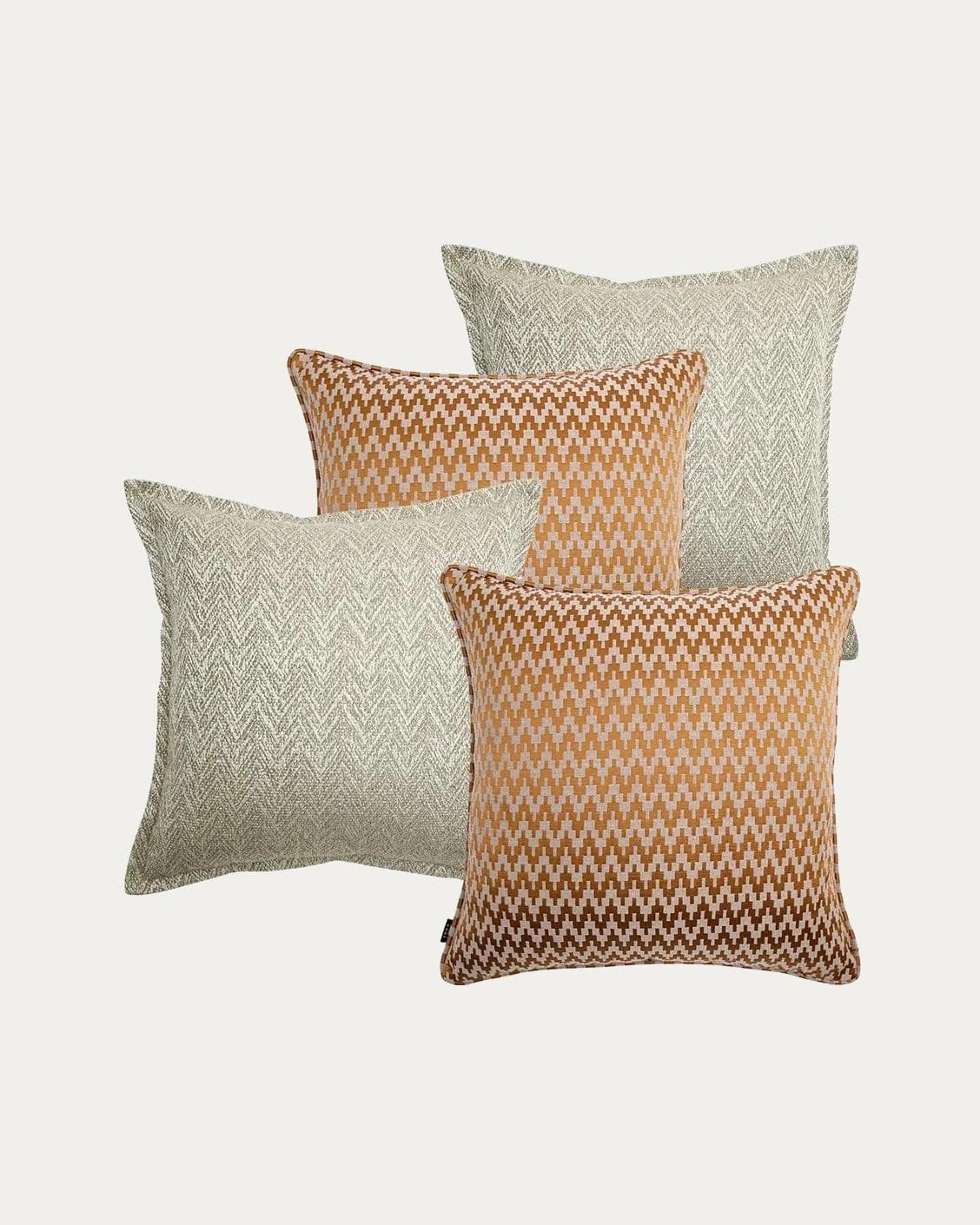Janna Bundle bundle - indoor in orange and beige, shown in a product front view as image 1