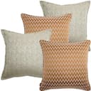 Janna Bundle bundle - indoor in orange and beige, shown in a product front view as image 1